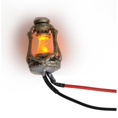 Linterna de aceite con LED parpadeante 12 Voltios cm2,4 h tensión. 2