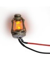 Linterna de aceite con LED parpadeante 12 Voltios cm2,4 h