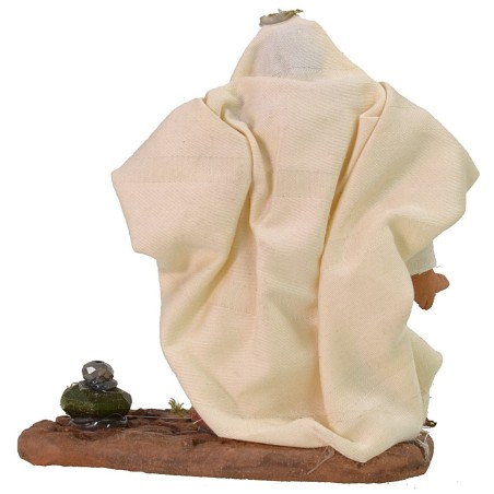 Set 3 Re Magi 11 cm vestiti in tessuto base, tessuto, altezza