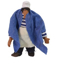 Hombre de terracota articulado 10-11 cm terracota, articulado, hombre 2