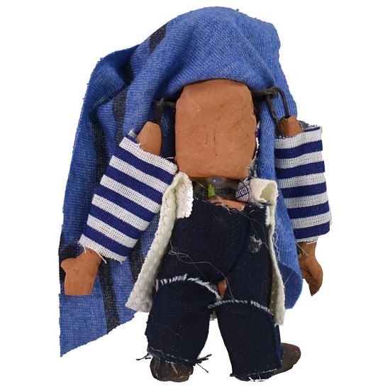 Hombre de terracota articulado 10-11 cm terracota, articulado, hombre