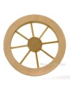 Rueda de madera ø 8 cm