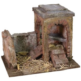 Pollaio per Presepe cm 19,5x14,5x15 h