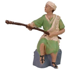 Pescatore orientale seduto serie 7,5 cm Oliver