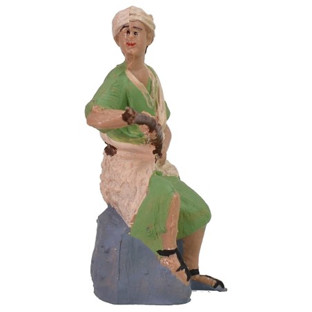 Pescador oriental sentado serie 7,5 cm serie Oliver, oliver