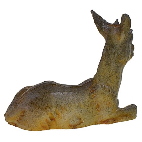 Asino sdraiato in resina 6x4,5 h. 