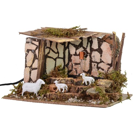 Fontana abbeveratoio funzionante cm 20x14x14 h