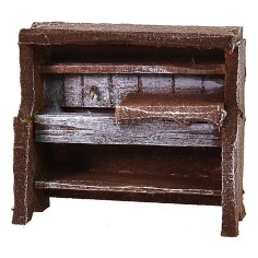 Lavabo de madera envejecida cm 5,5x2x5 h madera, envejecida 2