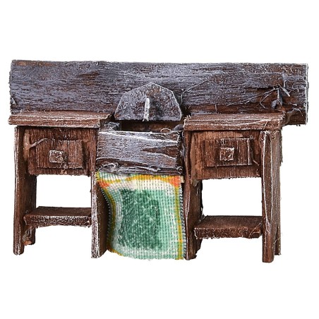 Lavandino in legno antichizzato cm 6x2x4 h