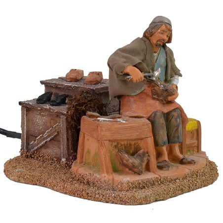 Shoemaker 12 cm in motion Fontanini