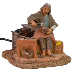 Calzolaio 12 cm in movimento Fontanini Mondo Presepi