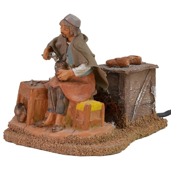 Shoemaker 12 cm in motion Fontanini