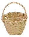 Cesta con asa de mimbre cm ø 4x5,5 h cesta, altura, mimbre
