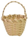 Cesto con manico in vimini cm ø 4x5,5 h