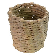 Wicker basket cm ø 3x3 h