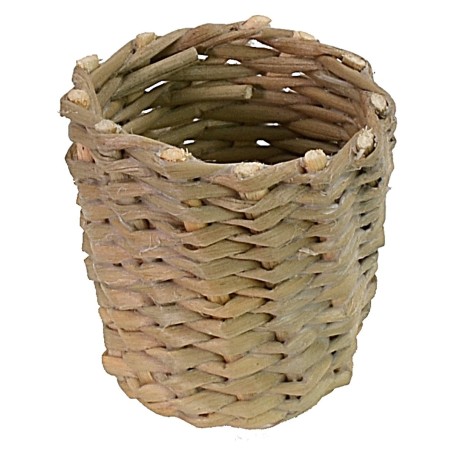 Wicker basket cm ø 3x3 h