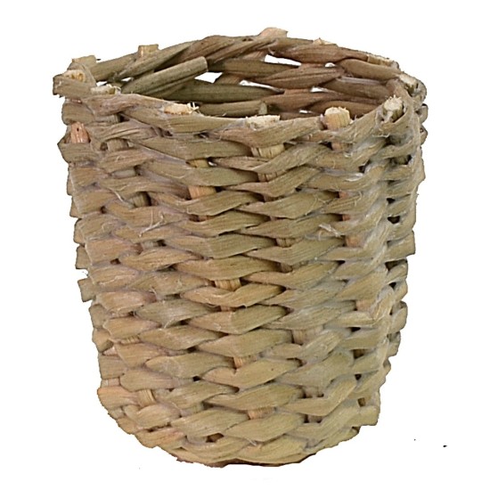 Cesta de mimbre cm ø 3x3 h