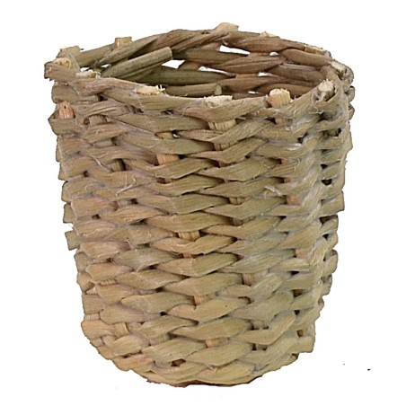 Cesta de mimbre cm ø 3x3 h