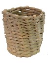 Cesta de mimbre cm ø 3x3 h