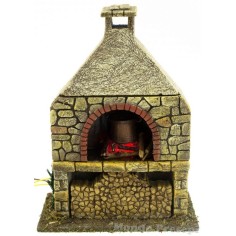 Forno con effetto Fuoco e Fumo