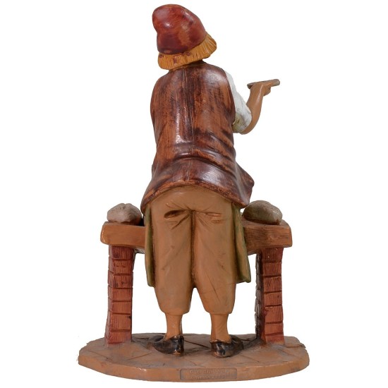 Baker with bench 19 cm Fontanini