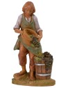 Contadino che vendemmia 19 cm Fontanini Mondo Presepi