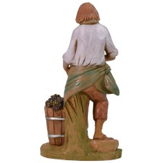 Contadino che vendemmia 19 cm Fontanini Mondo Presepi 2