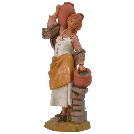 Woman with Anfore 19 cm Fontanini