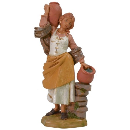 Woman with Anfore 19 cm Fontanini