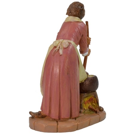 Woman with pentolone 19 cm Fontanini