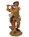 Suonatore di flauto traverso 19 cm Fontanini Mondo Presepi