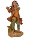 Viandante con fagotto 19 cm Fontanini Mondo Presepi
