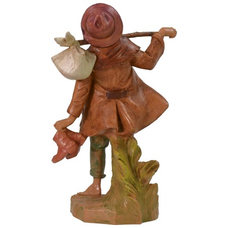 Viandante with fagotto 19 cm Fontanini