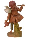 Caminante con fardo 19 cm Fontanini Mundo Pesebres