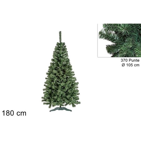 Albero Danzica h 180 cm con 370 punte punte, albero, altezza