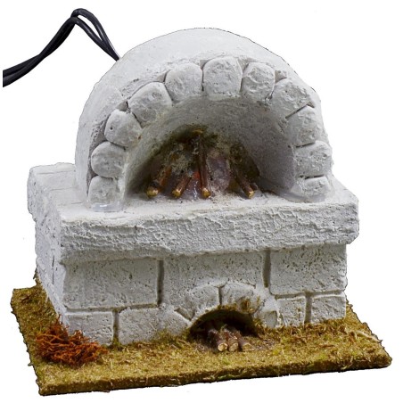 Forno con fuoco funzionante cm 10,5x8x10 h