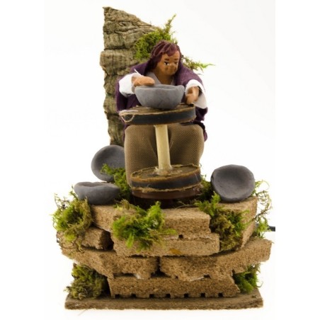 Alfarero en movimiento Mundo Belenes