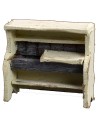 Fregadero blanco cm 5,5x2x5 h