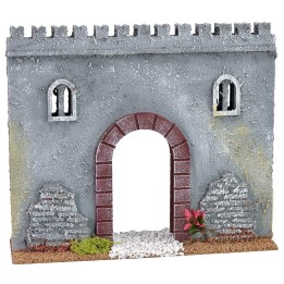 Muro con portal cm 22x6x19 h