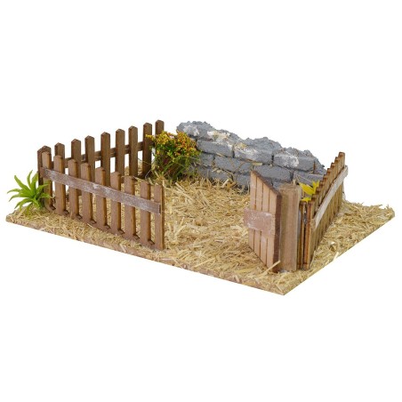 Recinzione per animali da cortile cm 19x15x5 h altezza, statue