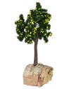 Albero di limoni con base cm 4x4x13 h base, limoni, statue