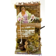 Woman on the balcony