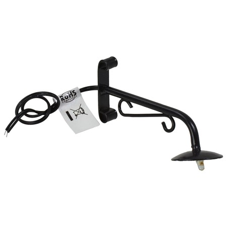 Lampione da campagna cm 8 con led a luce bianca calda 3V