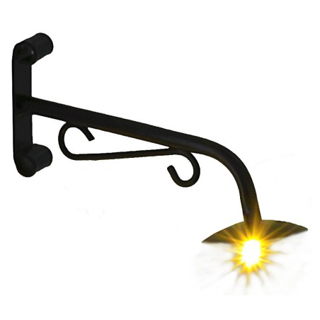 Farola de campo de 8 cm con LED de luz blanca cálida 3V.