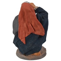 Beodo sentado serie 10 cm altura, sentado, terracota, base 2