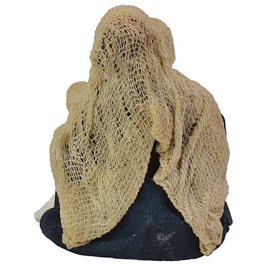 Pastore seduto serie 10 cm serie, terracotta, altezza, seduto