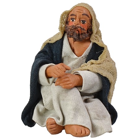 Pastore seduto serie 10 cm