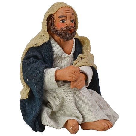 Pastore seduto serie 10 cm