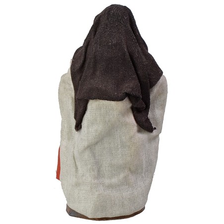 Mujer que golpea la ropa 10 cm de altura, ropa, base