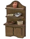 Aparador de madera con accesorios de cocina cm 6,8x2,9x11,9 h